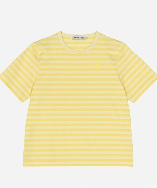 marimekko(マリメッコ)の「【kioski】 Tasaraita / Relaxed t-shirt(シャツ/ブラウス・レディース・レモンイエロー・SMALL/X-SMALL/MEDIUM/LARGE)」の5枚目の写真