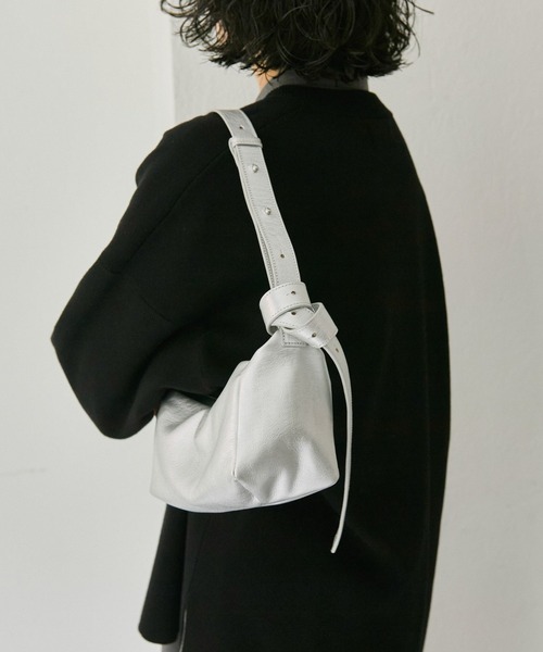 本革/220g》ボックスショルダーバッグ（ショルダーバッグ）｜ear