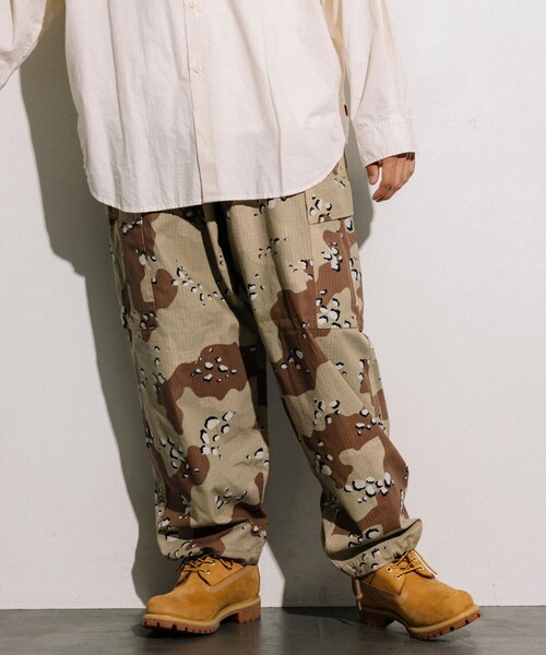【セール】HINSON/ヒンソン 別注 6PKTカーゴパンツ CAMO/ツリーカモ/デザートカモ（カーゴパンツ）｜HINSON（ヒンソン）