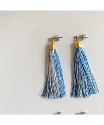 tone（トーン）の「【Laugh】summer tassel / pierce(MA)（ピアス（両耳用））」
