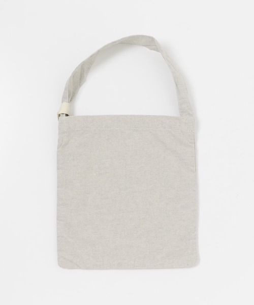 beej（ビージ）の「『別注』beej×DOORS　ロゴトート（トートバッグ・レディース・グレー/ブラウン・ONE）」の8枚目の写真