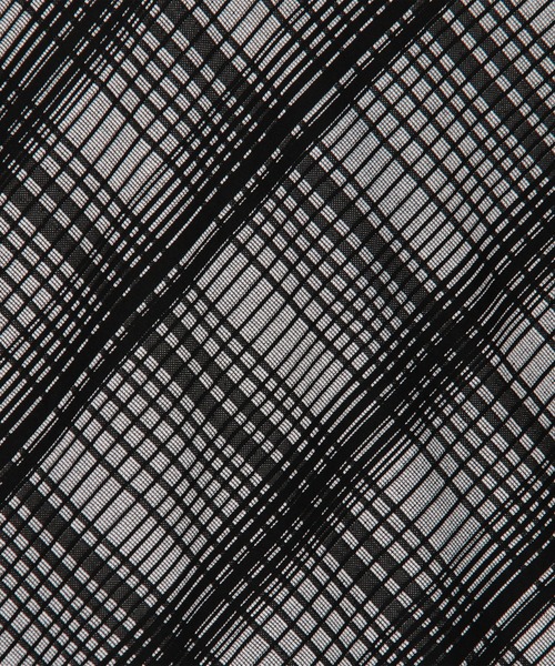 HIDEAWAYS NICOLE(ハイダウェイニコル)の「ブリスターチェックJQVネックプルオーバー(Tシャツ/カットソー・メンズ・ボルドー/ホワイト×ブラック/ホワイト×グレー/ブラック×ホワイト・MEDIUM/LARGE/X-LARGE)」の19枚目の写真