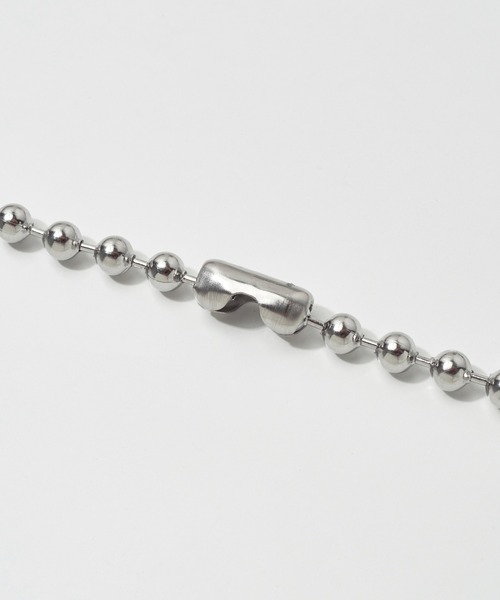 GOLDY（ゴールディ）の「【金属アレルギー軽減】ボール チェーン ステンレス ネックレス（ネックレス・レディース・シルバー/ゴールド・FREE）」の5枚目の写真