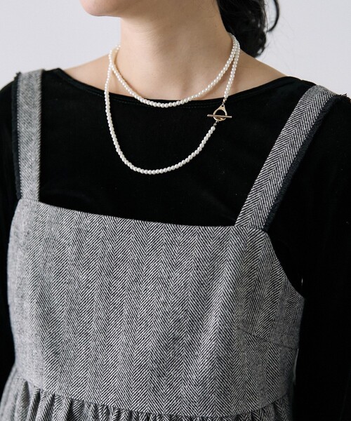 FREAK'S STORE(フリークスストア)の「ツイードビスチェ(キャミソール・レディース・ブラック/ブラウン・フリ-)」の21枚目の写真