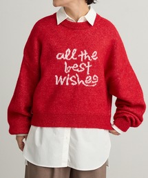 EHYUMI（エヒュミ）の「【EHYUMI】ロゴニットプルオーバー（ニット/セーター）」