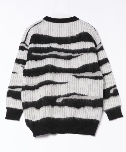 ☆men's 秋冬 ストライプ ボーダー ニット セーター 厚手 セール】【新色展開】男性秋冬厚手セーターボーダー ニット
