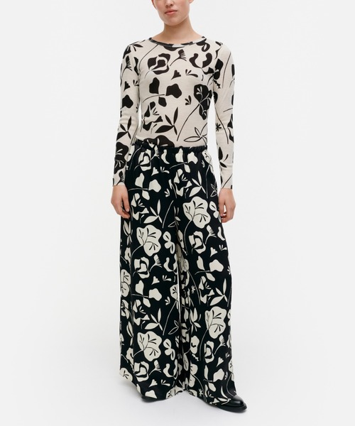 【セール】Jousto Nokturno / wool top knits（ニット/セーター）｜marimekko（マリメッコ）