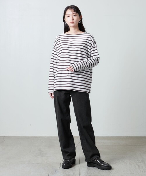 <MARW UNITED ARROWS>ボーダー ロングスリーブ カットソー MARW UNITED ARROWS（マルゥ ユナイテッドアローズ）の「＜MARW