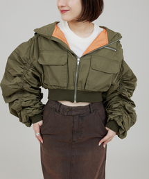 ANNA SUI NYC | ANNA SUI NYC / アナスイエヌワイシー シャカ2シャーリングショートMA-1(MA-1)