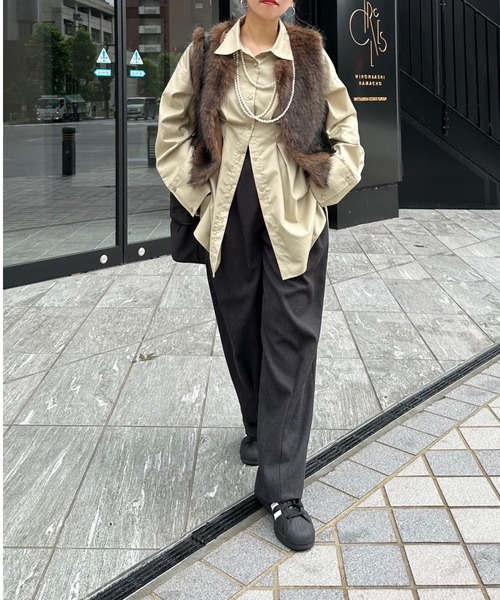 archives（アルシーヴ）の「【Ltd.】PAINTER PANTS（その他パンツ・レディース・ブラック/アイボリー・MEDIUM）」の11枚目の写真