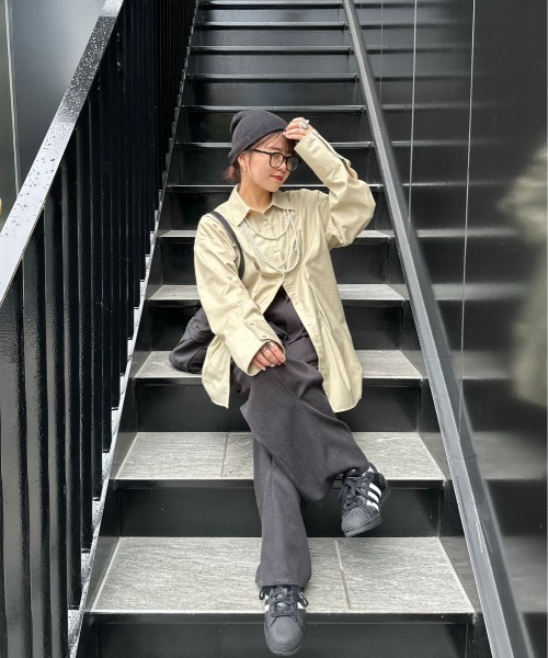 archives（アルシーヴ）の「【Ltd.】PAINTER PANTS（その他パンツ・レディース・ブラック/アイボリー・MEDIUM）」の8枚目の写真