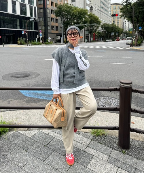 archives（アルシーヴ）の「【Ltd.】PAINTER PANTS（その他パンツ・レディース・ブラック/アイボリー・MEDIUM）」の19枚目の写真