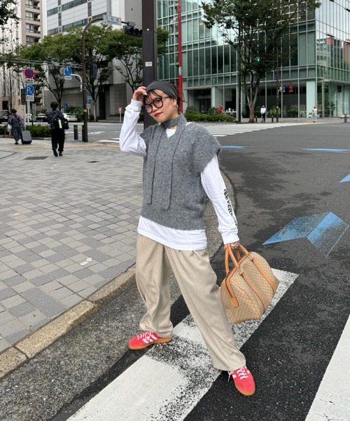 archives（アルシーヴ）の「【Ltd.】PAINTER PANTS（その他パンツ・レディース・ブラック/アイボリー・MEDIUM）」の22枚目の写真