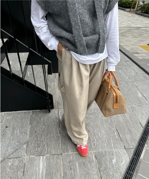 archives（アルシーヴ）の「【Ltd.】PAINTER PANTS（その他パンツ・レディース・ブラック/アイボリー・MEDIUM）」の15枚目の写真