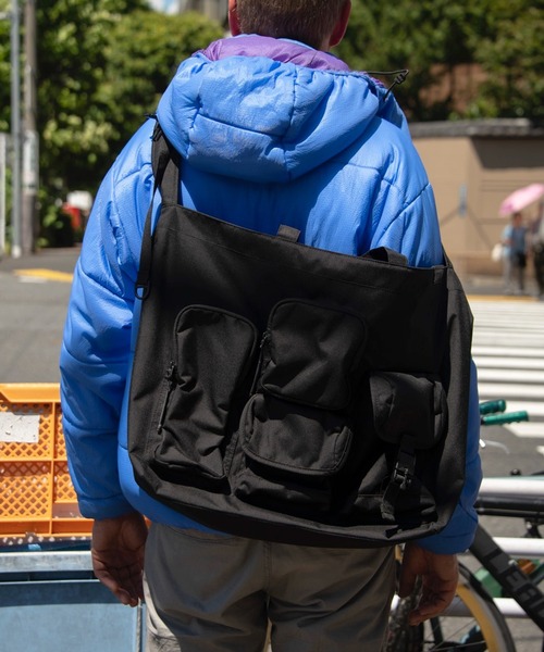 BAICYCLON by Bagjack（バイシクロン バイ バグジャック）の「【BAICYCLON】MULTI POCKETS 2WAY TOTE (LARGE) BCL-67（トートバッグ・メンズ・ブラック・FREE）」の16枚目の写真
