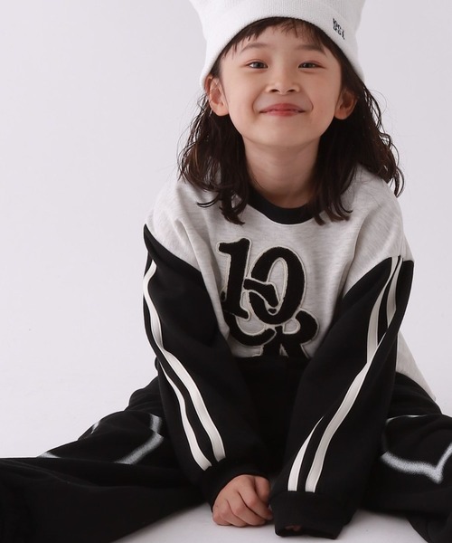 10C REPIPI（ジューシーレピピ）の「【10C REPIPI】サガラワッペンショートスウェット（スウェット・キッズ・アイボリー/グレー/サックスブルー・130cm/110cm/120cm）」の14枚目の写真