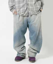 【INTODUSK / イントゥダスク】EDGE DRAWSTRING FLARE PANT