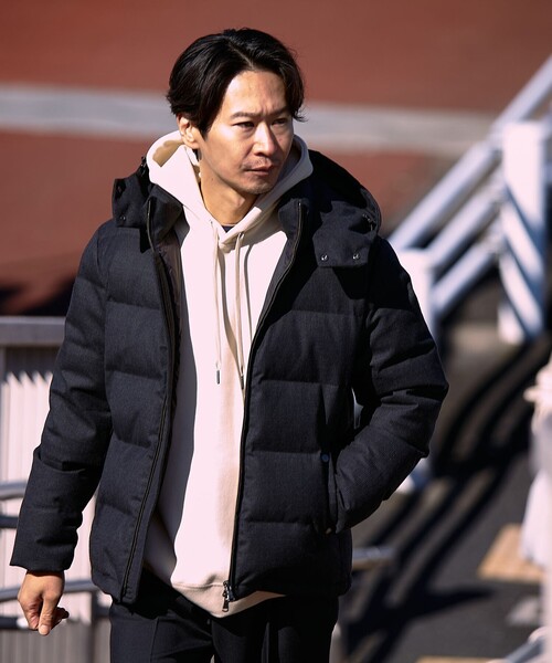 SHIPS（シップス）の「SHIPS:〈吸湿発熱〉モイスチャー プルオーバー パーカー（パーカー・メンズ・ベージュ/ブラウン/ブラック/ナチュラル/グレー・SMALL/MEDIUM/LARGE/X-LARGE）」の15枚目の写真