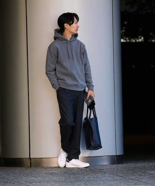 SHIPS（シップス）の「SHIPS:〈吸湿発熱〉モイスチャー プルオーバー パーカー（パーカー・メンズ・ベージュ/ブラウン/ブラック/ナチュラル/グレー・SMALL/MEDIUM/LARGE/X-LARGE）」の17枚目の写真