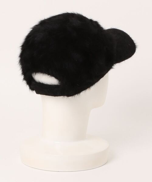 ammy.（エイミードット）の「【 ammy. / エイミードット 】 ヘアリー エコファー キャップ（キャップ・レディース・ホワイト/ブラック/グレイッシュベージュ・FREE）」の8枚目の写真