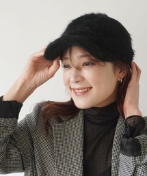 ammy. | 【 ammy. / エイミードット 】 ヘアリー エコファー キャップ(キャップ)