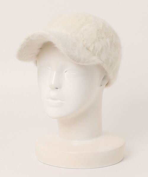 ammy.（エイミードット）の「【 ammy. / エイミードット 】 ヘアリー エコファー キャップ（キャップ・レディース・ホワイト/ブラック/グレイッシュベージュ・FREE）」の7枚目の写真