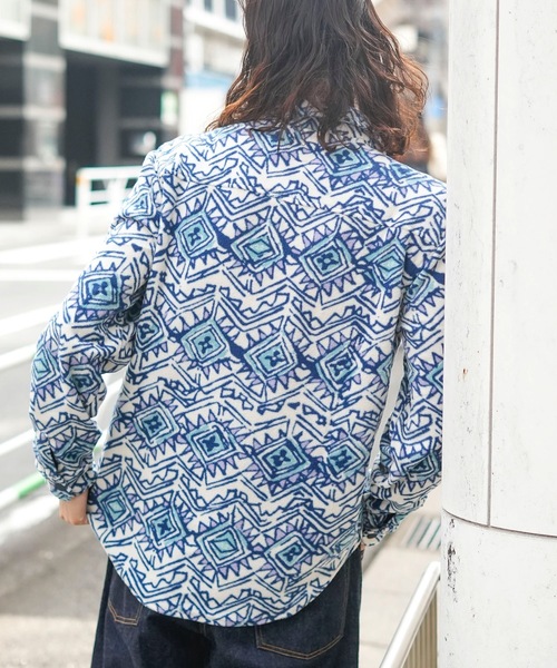 BILLABONG(ビラボン)の「BILLABONG メンズ FURNACE FLANNEL 長袖シャツ 【2024年秋冬モデル】/ビラボン総柄フリース長袖シャツ(シャツ/ブラウス・メンズ・グレー/ブラウン系その他/グリーン系その他・MEDIUM/LARGE/X-LARGE)」の18枚目の写真
