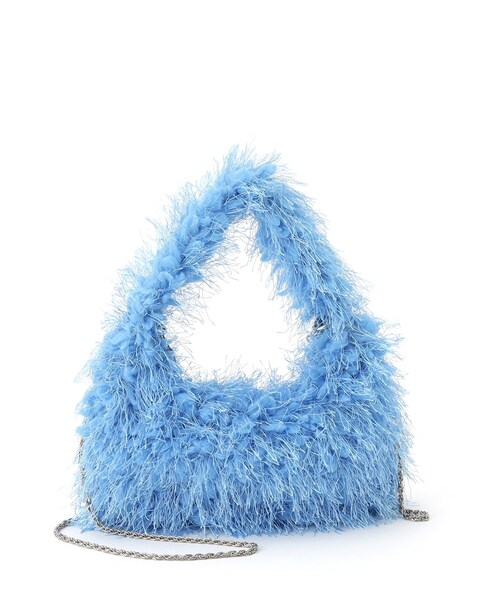 OPAQUE.CLIP（オペークドットクリップ）の「【2WAY】フリンジワンハンドルバッグ（ハンドバッグ・レディース・ピンク系/ブルー/ブラック・00）」の12枚目の写真