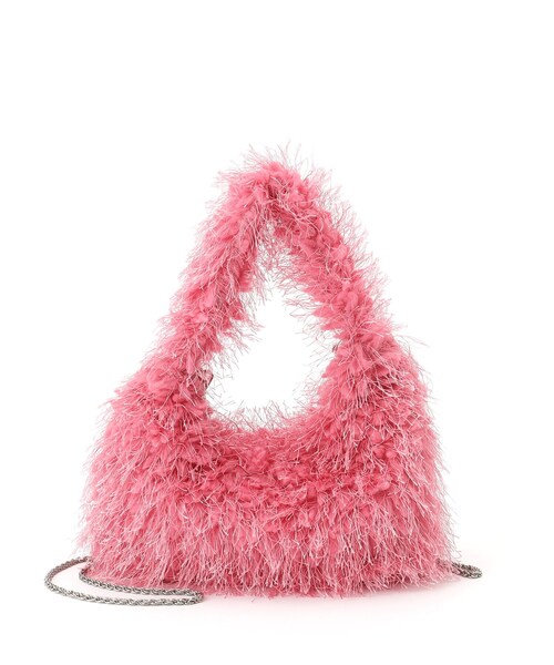 OPAQUE.CLIP（オペークドットクリップ）の「【2WAY】フリンジワンハンドルバッグ（ハンドバッグ・レディース・ピンク系/ブルー/ブラック・00）」の13枚目の写真