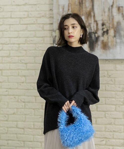 OPAQUE.CLIP（オペークドットクリップ）の「【2WAY】フリンジワンハンドルバッグ（ハンドバッグ・レディース・ピンク系/ブルー/ブラック・00）」の21枚目の写真