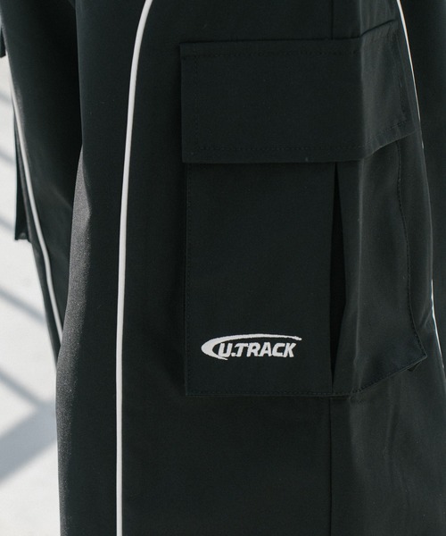 URBAN CHERRY(アーバンチェリー)の「【U.TRACK】サイドラインルーズカーゴパンツ(カーゴパンツ・キッズ・ブルー/ブラック/ピンク・150cm/140cm/130cm/120cm/110cm)」の20枚目の写真