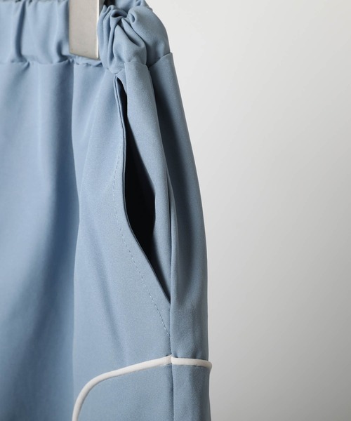 URBAN CHERRY(アーバンチェリー)の「【U.TRACK】サイドラインルーズカーゴパンツ(カーゴパンツ・キッズ・ブルー/ブラック/ピンク・150cm/140cm/130cm/120cm/110cm)」の10枚目の写真