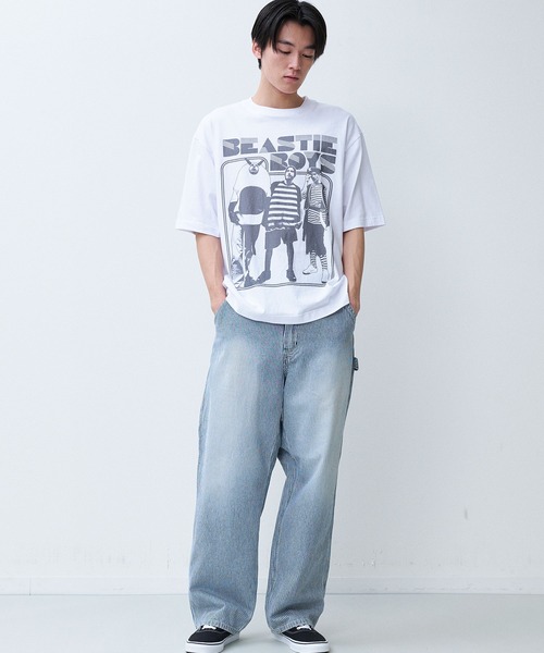 Johnbull（ジョンブル）の「BEASTIE BOYS Tシャツ（Triple Trouble）（Tシャツ/カットソー・メンズ・ホワイト・LARGE/SMALL/MEDIUM）」の5枚目の写真