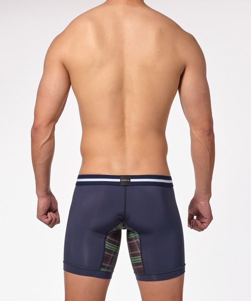 TOOT(トゥート)の「BOXER/Madras Plaid Long Boxer(ボクサーパンツ・メンズ・オリーブ/ネイビー・SMALL/MEDIUM/LARGE/X-LARGE)」の8枚目の写真