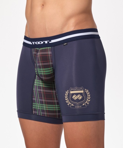 TOOT(トゥート)の「BOXER/Madras Plaid Long Boxer(ボクサーパンツ・メンズ・オリーブ/ネイビー・SMALL/MEDIUM/LARGE/X-LARGE)」の9枚目の写真