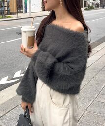 KOBE LETTUCE | [ manaodaysさんコラボ ] マルチwayシャギーニットトップス(ニット/セーター)