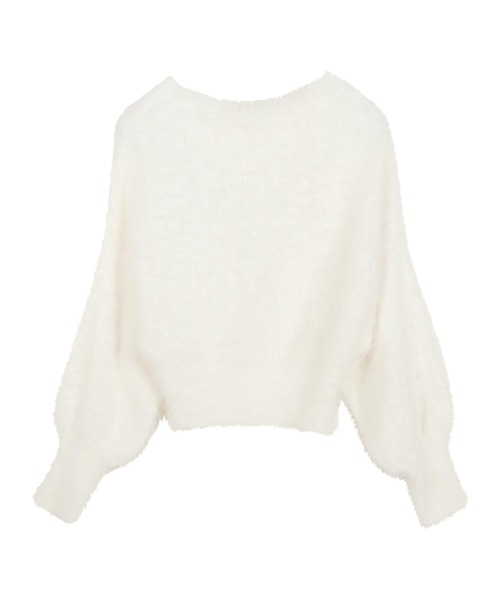 KOBE LETTUCE（コウベレタス）の「[ manaodaysさんコラボ ] マルチwayシャギーニットトップス（ニット/セーター・レディース・カーキ/オフホワイト/チャコール/ピンク・M/TM）」の13枚目の写真