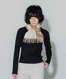 matti totti（マッティトッティ）の「【cumaco】カシミヤ 100% ミニマフラー リバーシブル チェック 柄 レディース カシミア カシミヤマフラー カシミアマフラー ユニセックス（マフラー）」