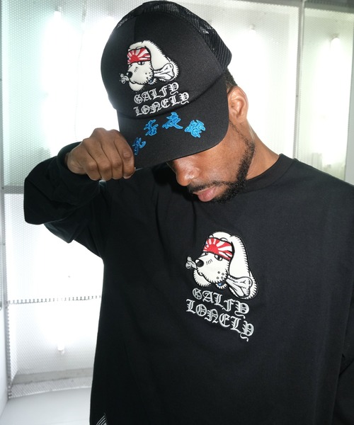 【セール】GALFY×LONELY論理 SICK YOLO TRUCKER CAP(キャップ)|GALFY(ガルフィー) 【セール】GALFY×LONELY論理 SICK YOLO TRUCKER CAP(キャップ)|GALFY(ガルフィー)