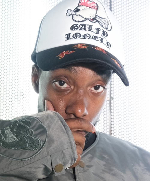 【セール】GALFY×LONELY論理 SICK YOLO TRUCKER CAP(キャップ)|GALFY(ガルフィー) 【セール】GALFY×LONELY論理 SICK YOLO TRUCKER CAP(キャップ)|GALFY(ガルフィー)