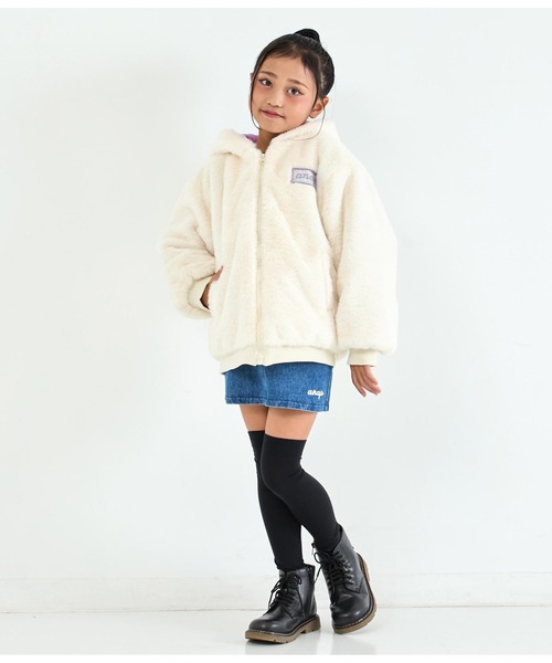 ネコ耳パーカーファーブルゾン（ブルゾン）｜ANAP kids（アナップキッズ）