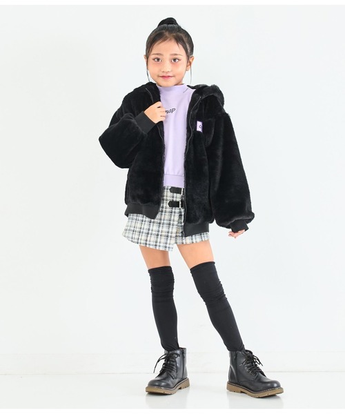 ネコ耳パーカーファーブルゾン（ブルゾン）｜ANAP kids（アナップキッズ）