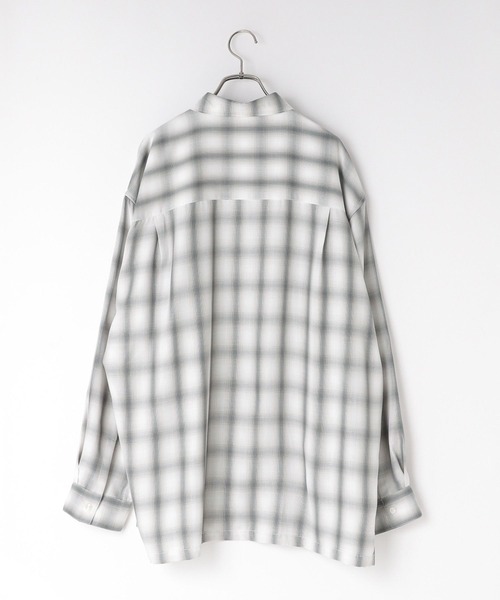 LOWRYS FARM(ローリーズファーム)の「オンブレチェックシャツLS 290884(シャツ/ブラウス・メンズ・アイボリー/ブルー・MEDIUM/LARGE)」の20枚目の写真