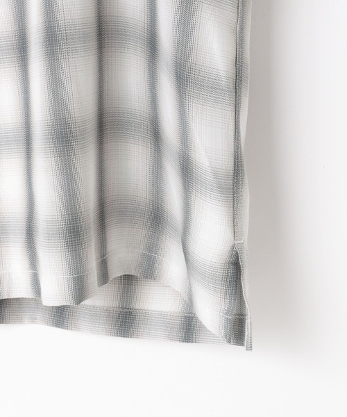 LOWRYS FARM(ローリーズファーム)の「オンブレチェックシャツLS 290884(シャツ/ブラウス・メンズ・アイボリー/ブルー・MEDIUM/LARGE)」の16枚目の写真