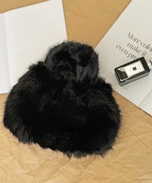 NOLITA LABORATORY(ノリータラボラトリー)の【 NOLITA / ノリータ 】 フェイクファートートバッグ ふわふわ もこもこ 手触り最高 ファーのハンドバッグ ブラック グレー ベージュ バッグ(ボディバッグ/ウエストポーチ)
