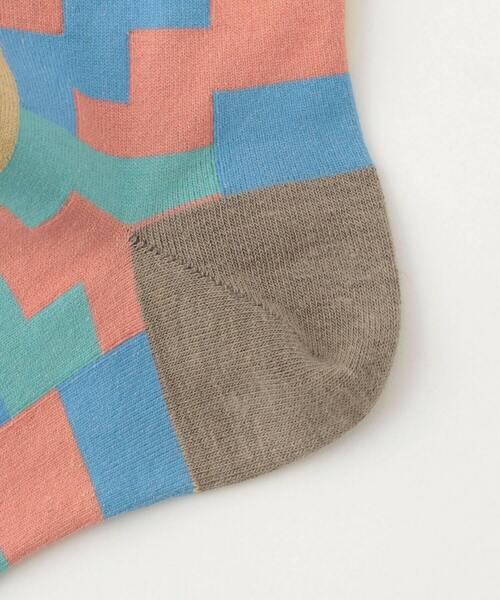 FRAPBOIS(フラボア)の「キューブソックス(ソックス/靴下・レディース・ブラック/ベージュ/ピンク・FREE)」の5枚目の写真