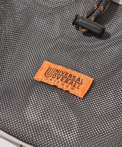 UNIVERSAL OVERALL(ユニバーサルオーバーオール)の「【UNIVERSAL OVERALL】FRONT MESH SHOULDER BAG / フロントメッシュショルダーバッグ(ショルダーバッグ・レディース・グレイッシュベージュ/ブラック/ブルー/オレンジ/モカ/ライトグレー・FREE)」の17枚目の写真
