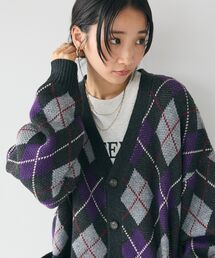 ROEN ロエン JACQUARD COWICHAN ジャガード カウチン□