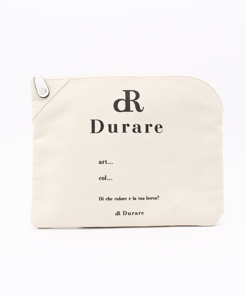 Durare(デュラーレ)の「Durare クラッチ 5A(ハンドバッグ・レディース・カーキ/ホワイト/ネイビー・FREE)」の2枚目の写真