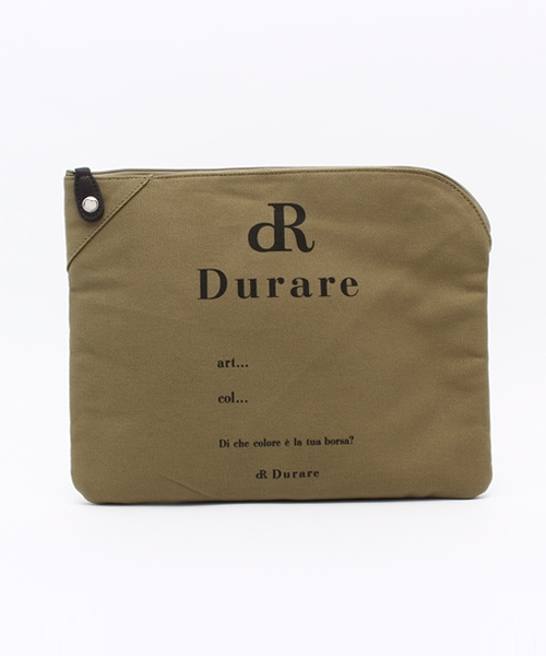 Durare(デュラーレ)の「Durare クラッチ 5A(ハンドバッグ・レディース・カーキ/ホワイト/ネイビー・FREE)」の3枚目の写真